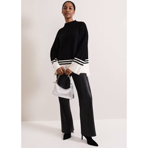 Phase Eight Kayleigh Chunky Boxy Striped Jumper